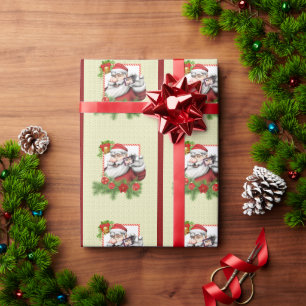 Papel de envolvimiento de regalo de vacaciones de 
