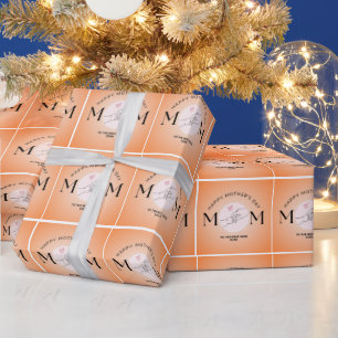 Papel de envolvimiento de regalo del día de la mad