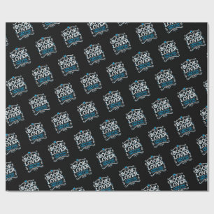 Papel de envolvimiento de regalo para Lover Book