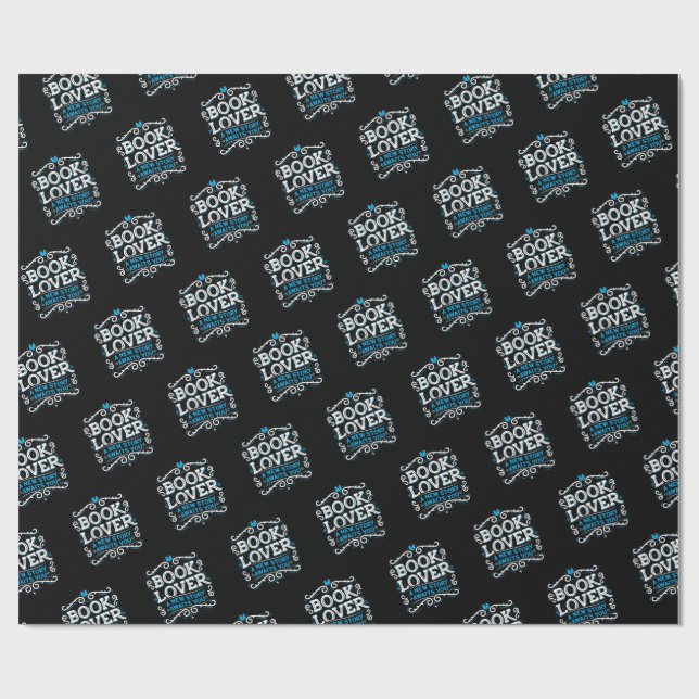 Papel de envolvimiento de regalo para Lover Book (Superficie plana)