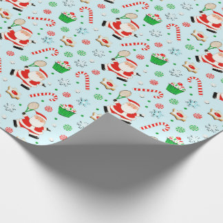 Papel de envolvimiento de regalo para Navidades de