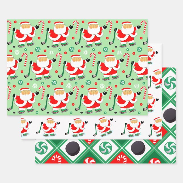 Papel de envolvimiento de regalo para Navidades de (Set)