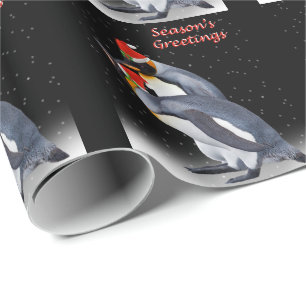 Papel de envolvimiento de reyes navidades