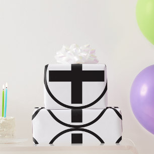 Papel de envolvimiento de Rótulo negro Plus