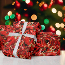 Papel de envolvimiento de sabor de chile rojo seco