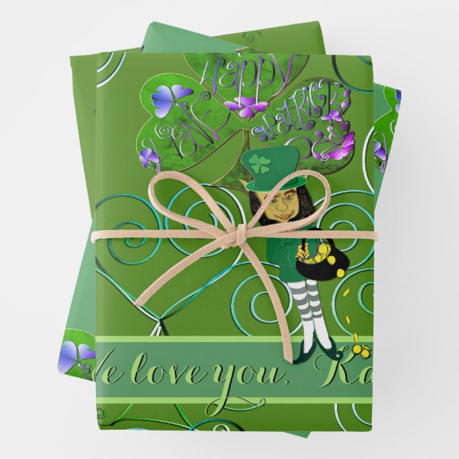 Papel de envolvimiento de St. Patrick (In situ)