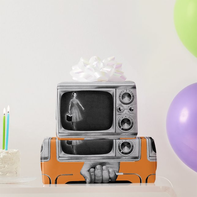 Papel de envolvimiento de televisión portátil vint (Subido por el creador)