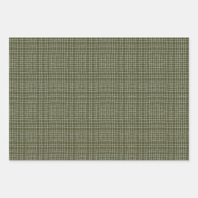 Papel de envolvimiento de toss floral de invierno  (Anverso 3)