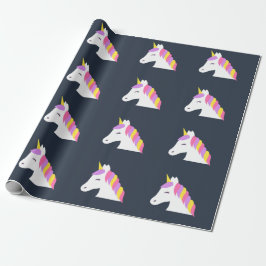 Papel de envolvimiento de unicornio