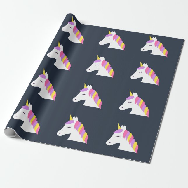 Papel de envolvimiento de unicornio (Desenrollado)