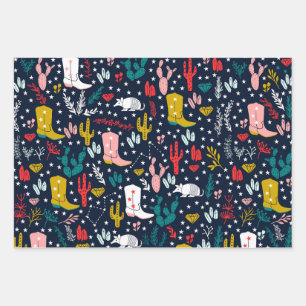 Papel de envolvimiento de vaca occidental