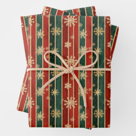 Papel de envolvimiento de vacaciones para Navidade