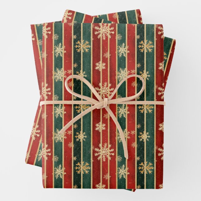 Papel de envolvimiento de vacaciones para Navidade (In situ)