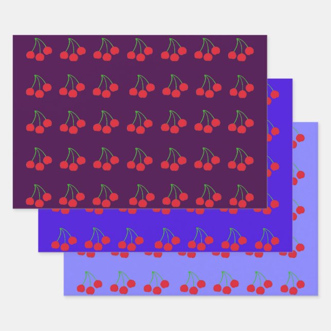 Papel de envolvimiento de varios paquetes (3 hojas (Set)