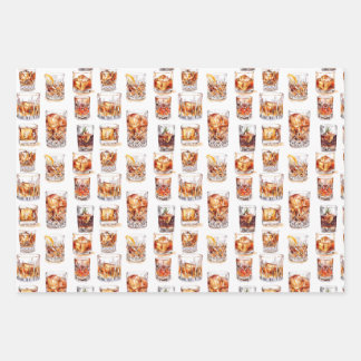 Papel de envolvimiento de Whiskey - Ajuste de rega