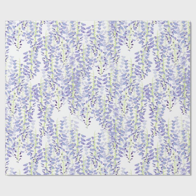Papel de envolvimiento de Wisteria (Superficie plana)
