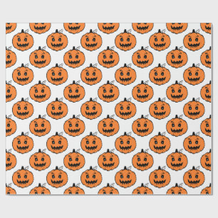 Papel de envolvimiento del patrón de calabaza de h
