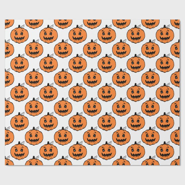 Papel de envolvimiento del patrón de calabaza de h (Superficie plana)
