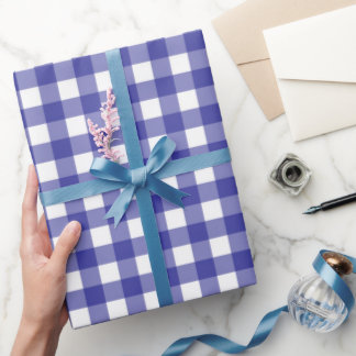 Papel de envolvimiento del patrón de manto azul y