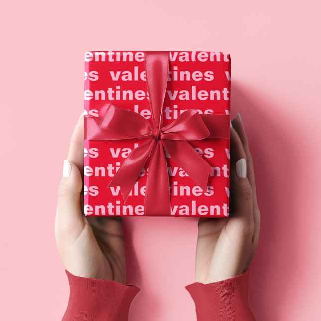 Papel de envolvimiento del patrón Fancy Red & Pink (Subido por el creador)