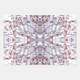 Papel de envolvimiento: diseño de flores de cerezo