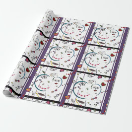 Papel de envolvimiento divertido y homófobo