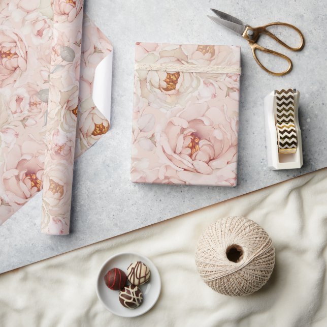 Papel de envolvimiento elegante de peones (Artesanía)