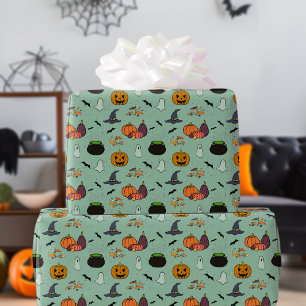 Papel de envolvimiento feliz de Halloween II
