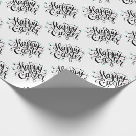 Papel de envolvimiento feliz de Pascua