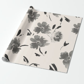 Papel de envolvimiento floral