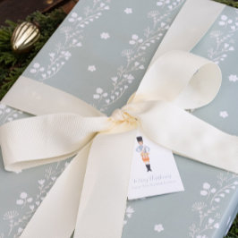 Papel de envolvimiento floral de inspiración vinta