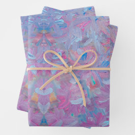 Papel de envolvimiento floral de sueño primavera