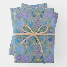 Papel de envolvimiento floral dulce de pea