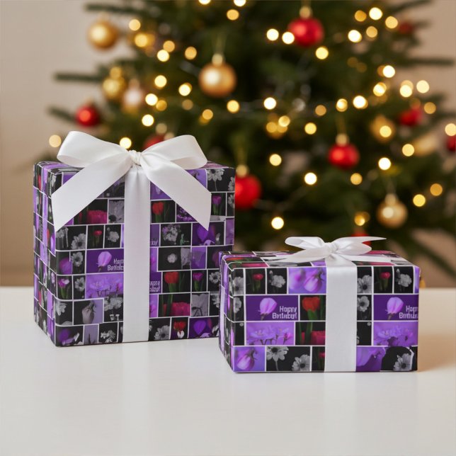 Papel de envolvimiento floral personalizado para t (Subido por el creador)