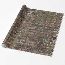 Papel de envolvimiento Fort Liberty Camo