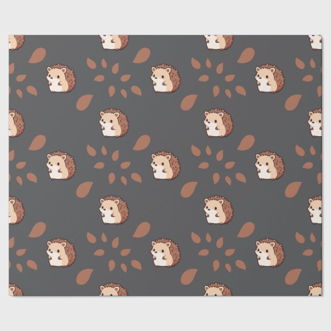 Papel de envolvimiento gris oscuro y sin soldadura (Costura)