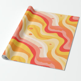 Papel de envolvimiento Groovy Sunny Waves