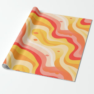 Papel de envolvimiento Groovy Sunny Waves
