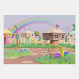 Papel de envolvimiento inspirado en la naturaleza