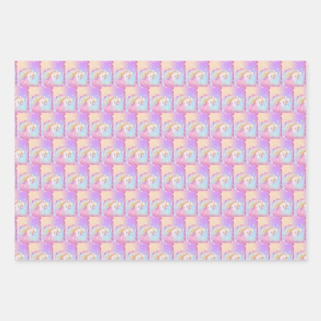 Papel de envolvimiento mágico Fiesta conjunto de h (Anverso)