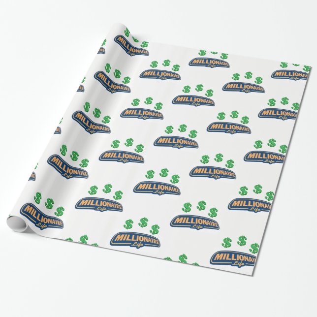 Papel de envolvimiento Millionaire (Desenrollado)