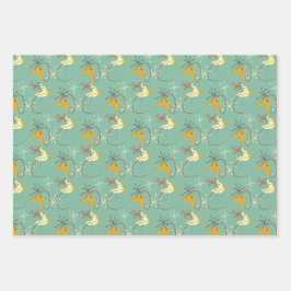 Papel de envolvimiento moderno de mediados de sigl