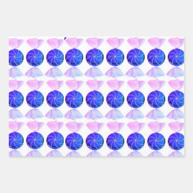 Papel de envolvimiento múltiple conjunto de hojas  (Anverso)