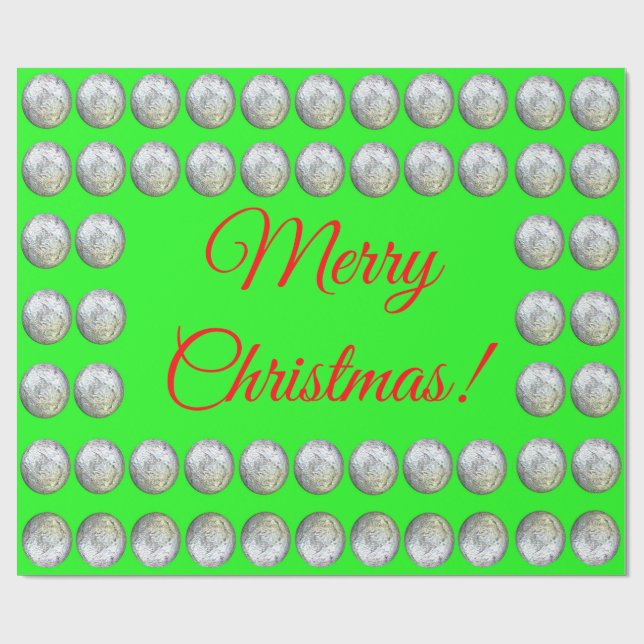 Papel de envolvimiento navideño (Superficie plana)