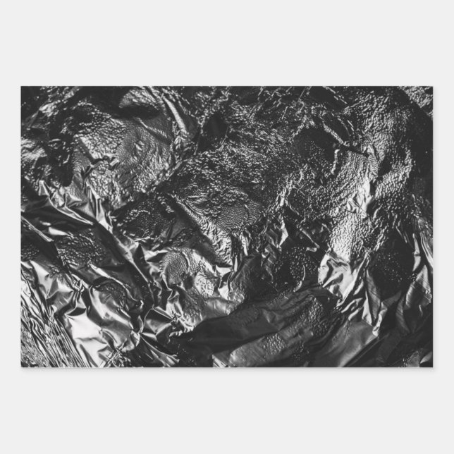 Papel de envolvimiento negro  (Anverso)