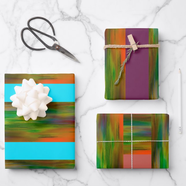 Papel de envolvimiento "Noche lluviosa en Georgia" (Anverso)