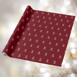 Papel de envolvimiento para adultos Navidades Elf