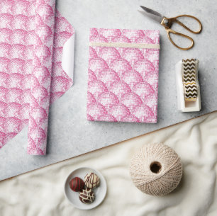 Papel de envolvimiento para bolas de disco rosado