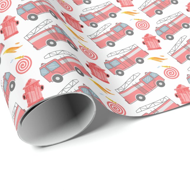 Papel de envolvimiento para bomberos (Esquina del rollo)