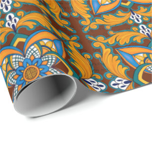 Papel de envolvimiento para el diseño de azulejos 